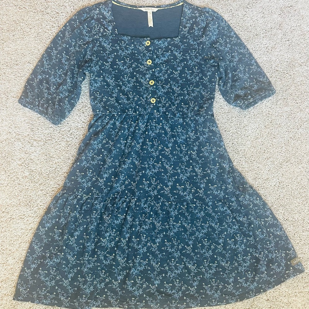 Matilda Jane tween dress size 14 navy EUC